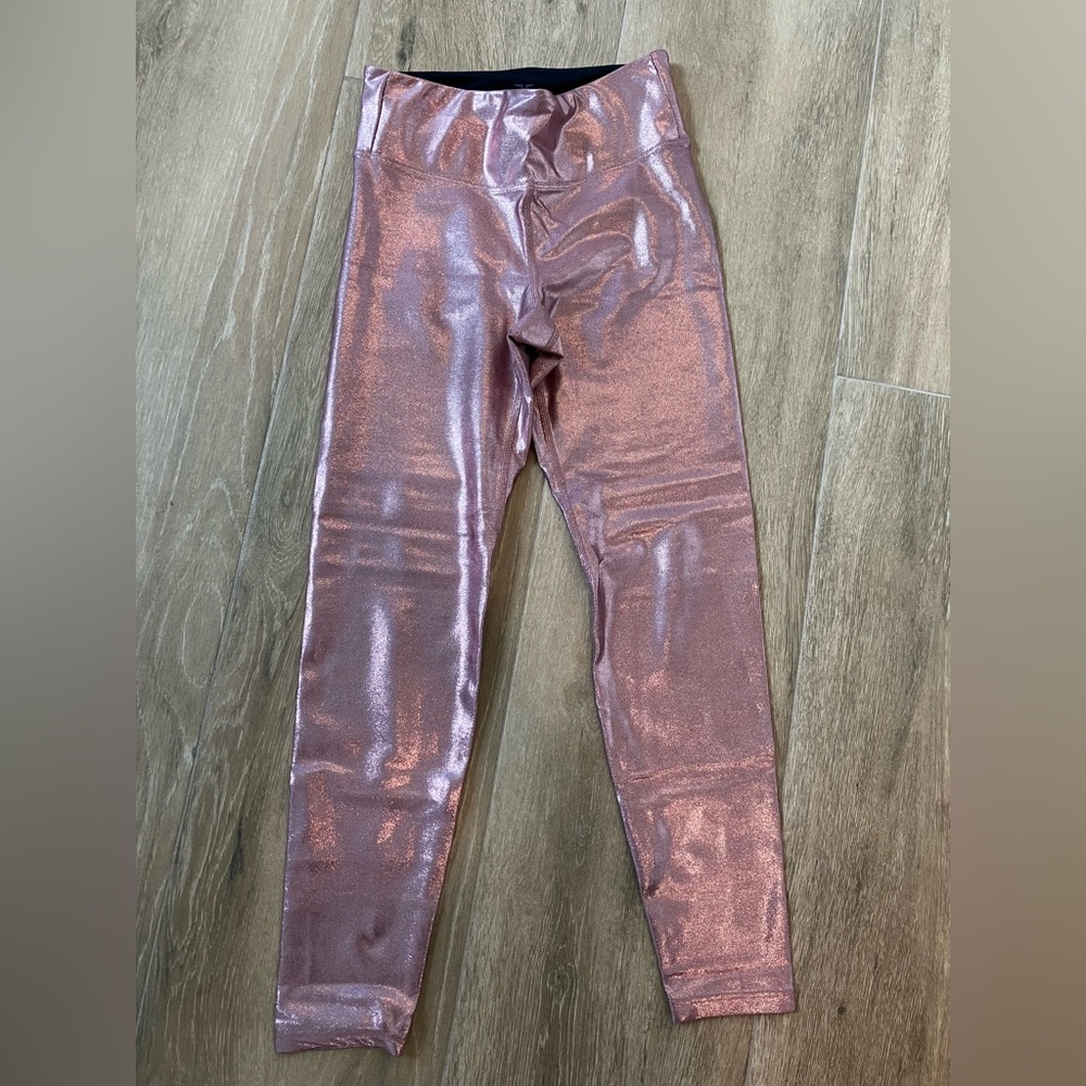 Sparkle pink leggings